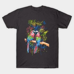 Rainbow Parrots T-Shirt